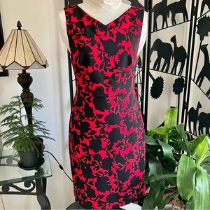NWT Hilfiger Red/Navy Floral Print Sleeveless